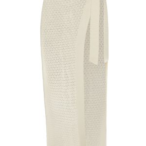 Sao Paulo Sarong - Ivory Lace Crochet