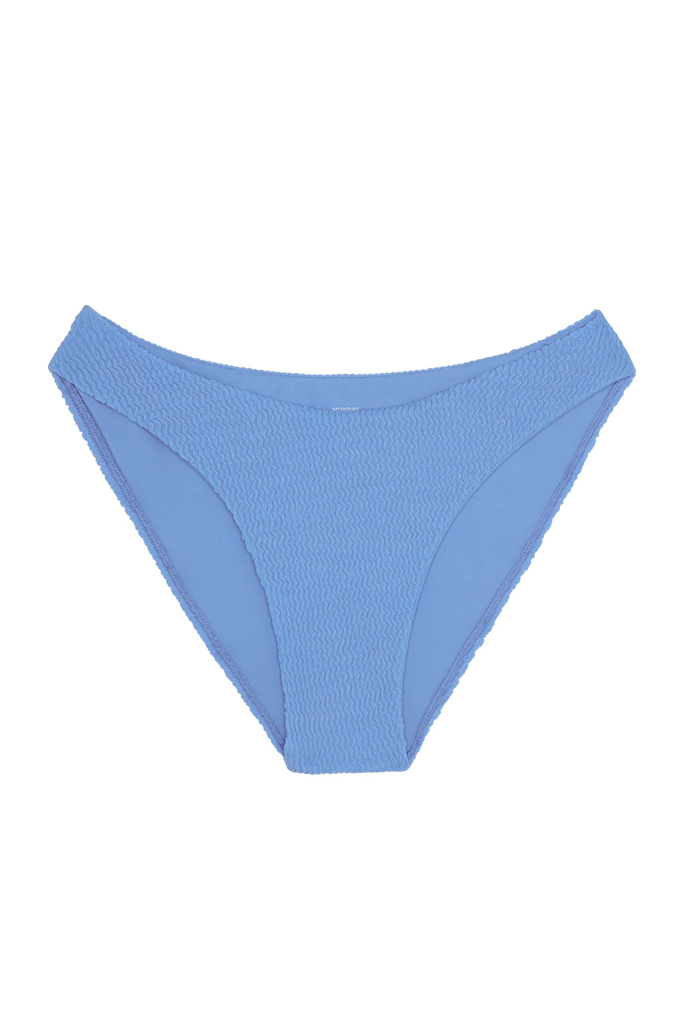 Seychelles Bottom - Azure Crinkle (Modest Coverage)