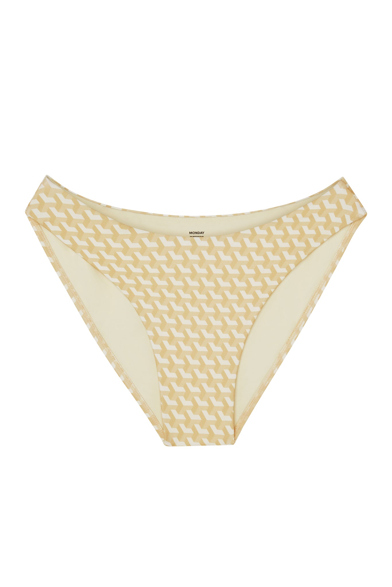Seychelles Bottom - Ivory Geo (Modest Coverage)