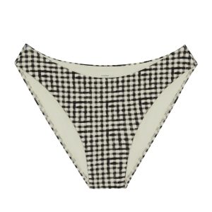 Seychelles Bottom - Black Gingham