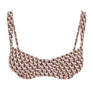 Sorrento Top - Husk Geo