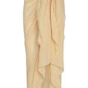 St. Tropez Sarong - Raffia Crinkle Linen