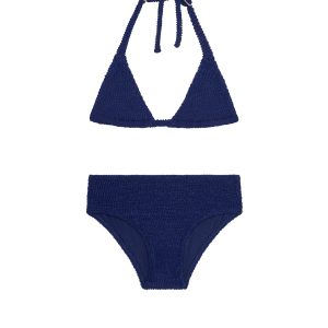 Palma Top & Seychelles Bottom Set - Midnight Crinkle
