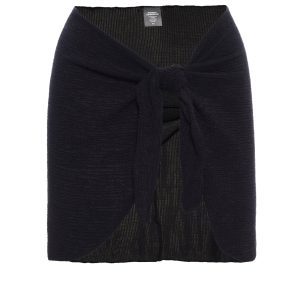 St. Barth's Skirt - Black Crinkle