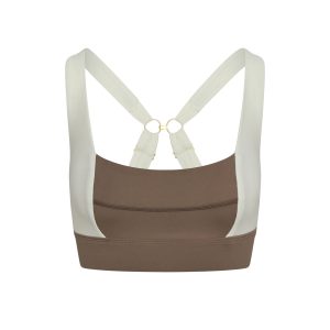 Tash Bra - Stone/Ivory Jersey
