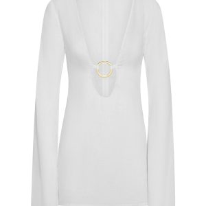 Montego Mini Dress - White Linen