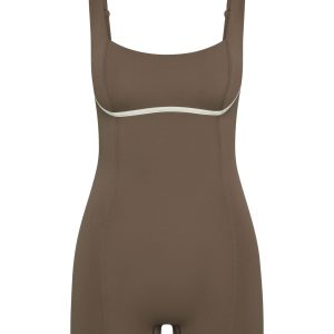 Zion Romper - Stone/Ivory Jersey