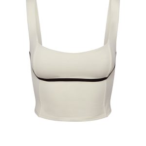 Zion Tank - Ivory/Black